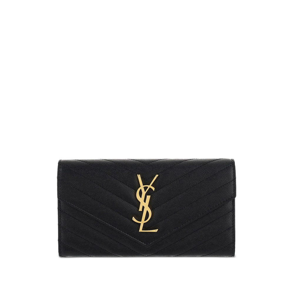 Saint Laurent Black Wallets & Purses Women