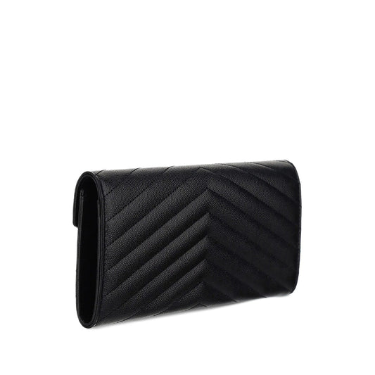 Saint Laurent Black Wallets & Purses Women