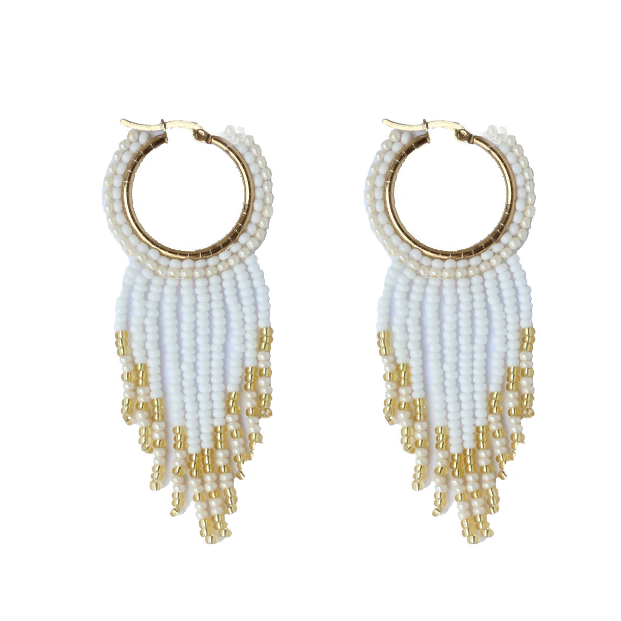 Riesling Fringe Embera Earrings