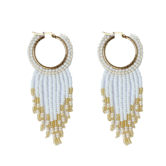 Riesling Fringe Embera Earrings