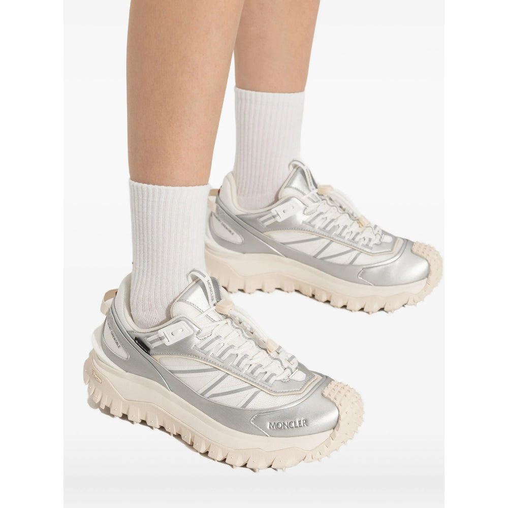 Moncler Silver Trainers Women