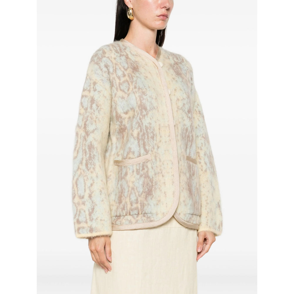 Forte Forte Yellow Knitwear - Cardigans Women