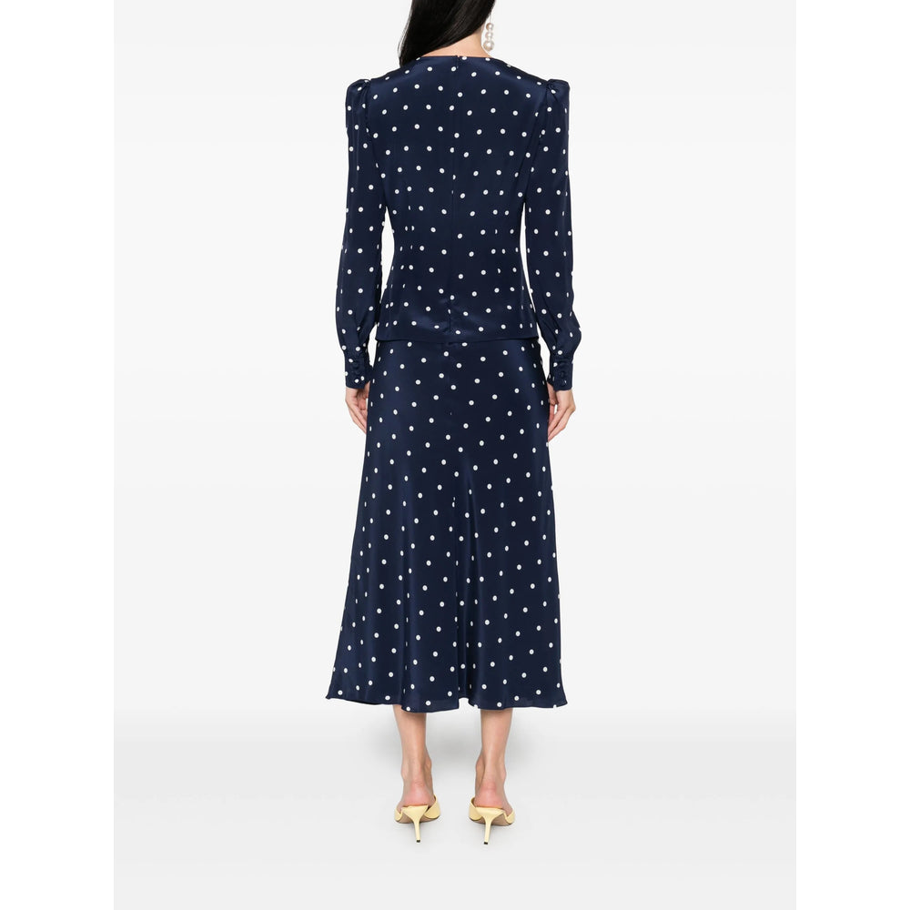 Alessandra Rich Blue Dresses - Day Dresses Women