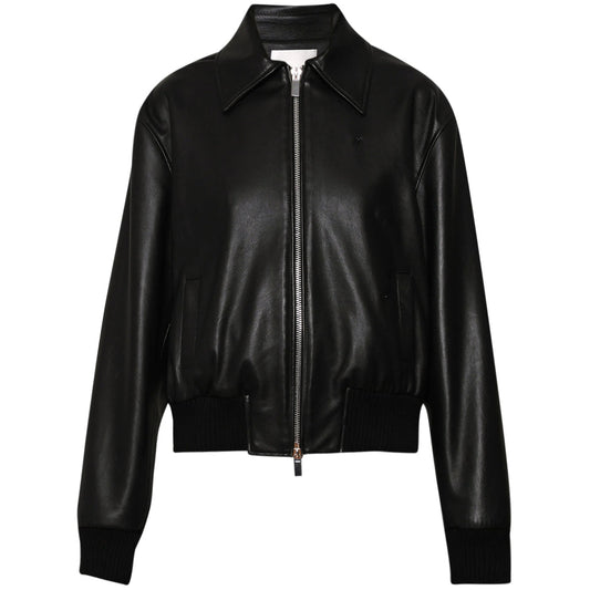 Christopher Esber Black Jackets - Leather Jackets Women
