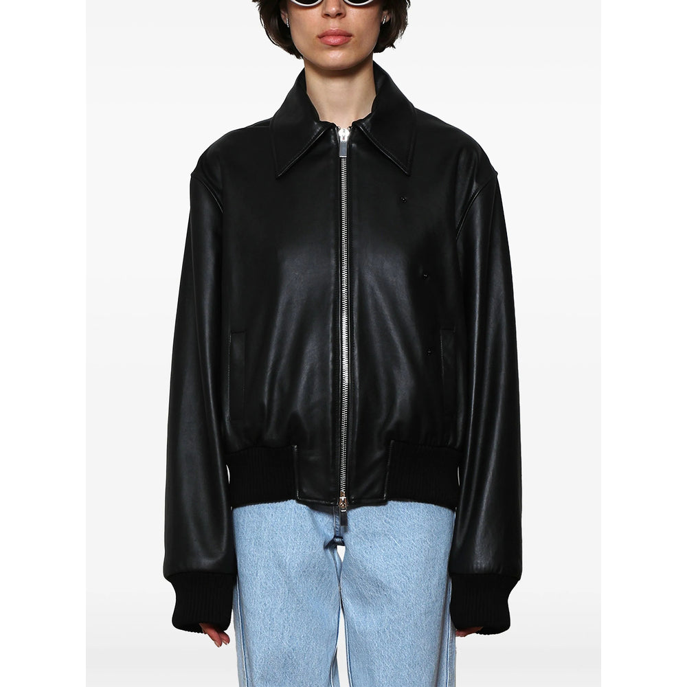 Christopher Esber Black Jackets - Leather Jackets Women