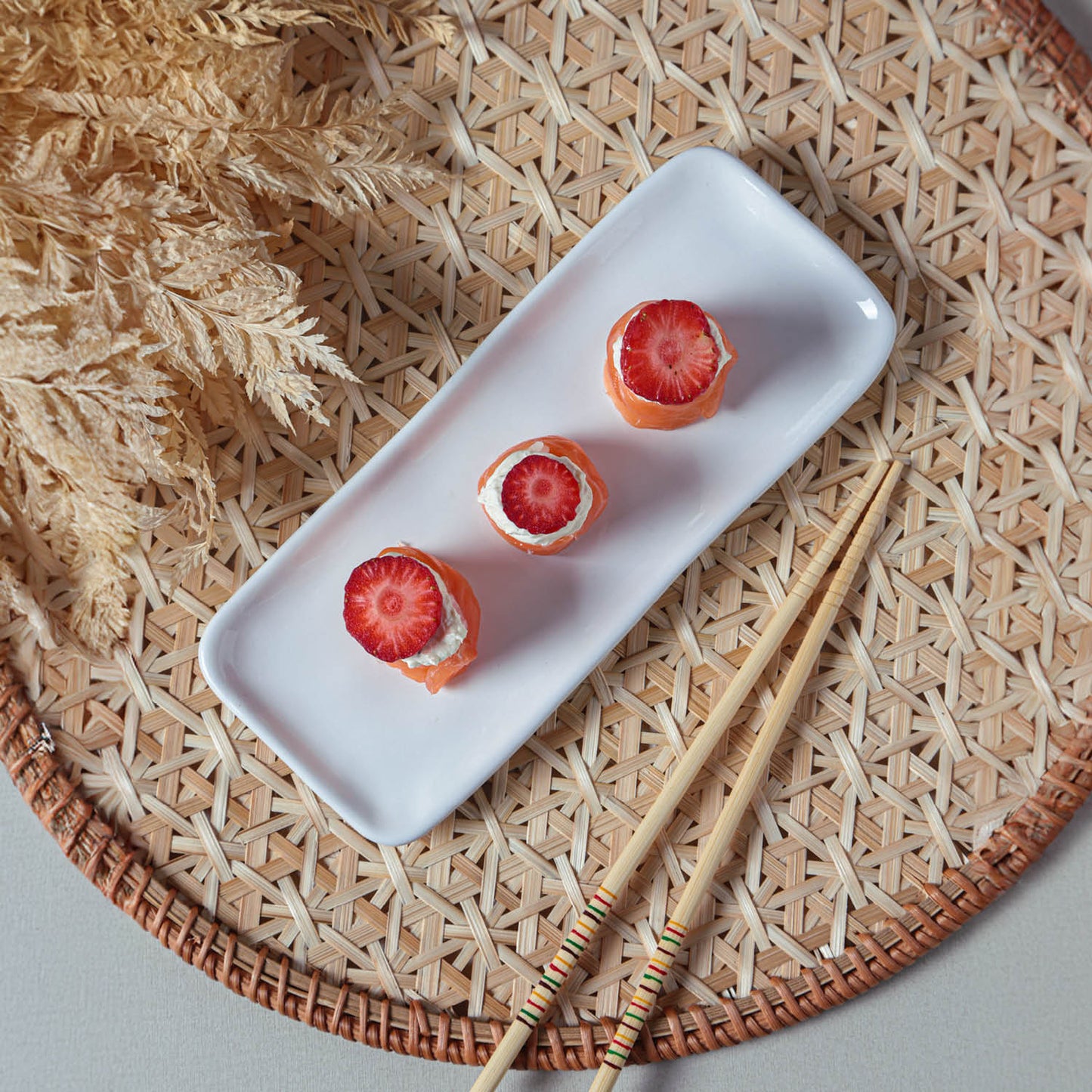 Rectangular Platter Small Set of 4