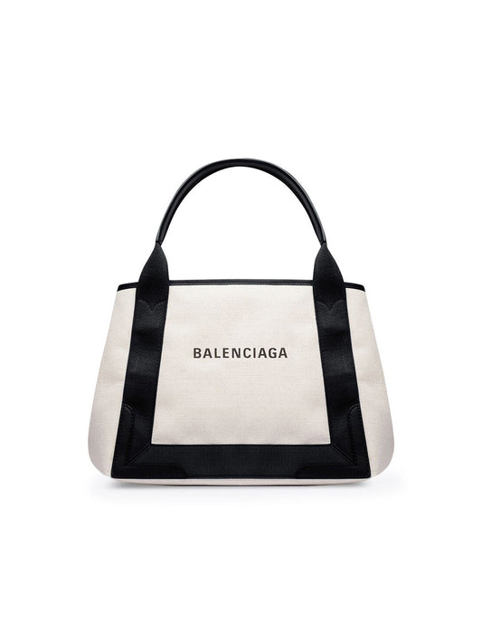 Balenciaga Women Navy Small Cabas