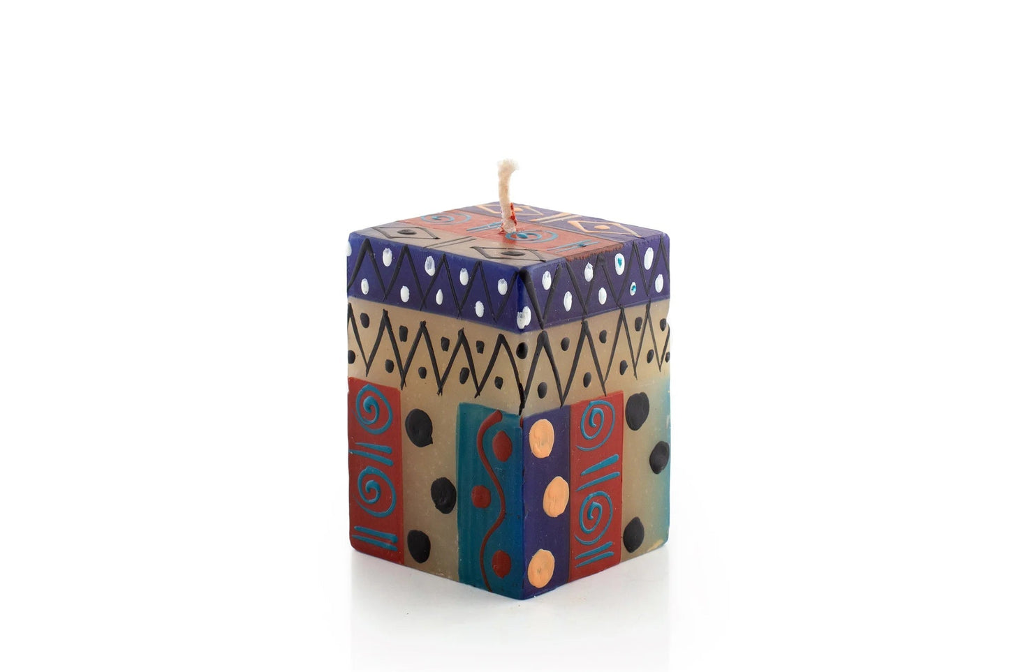 African Sky Painted Candles