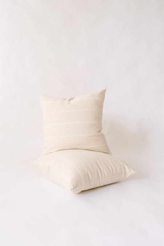 LOOM Imports Cream Brocade Pillow cover