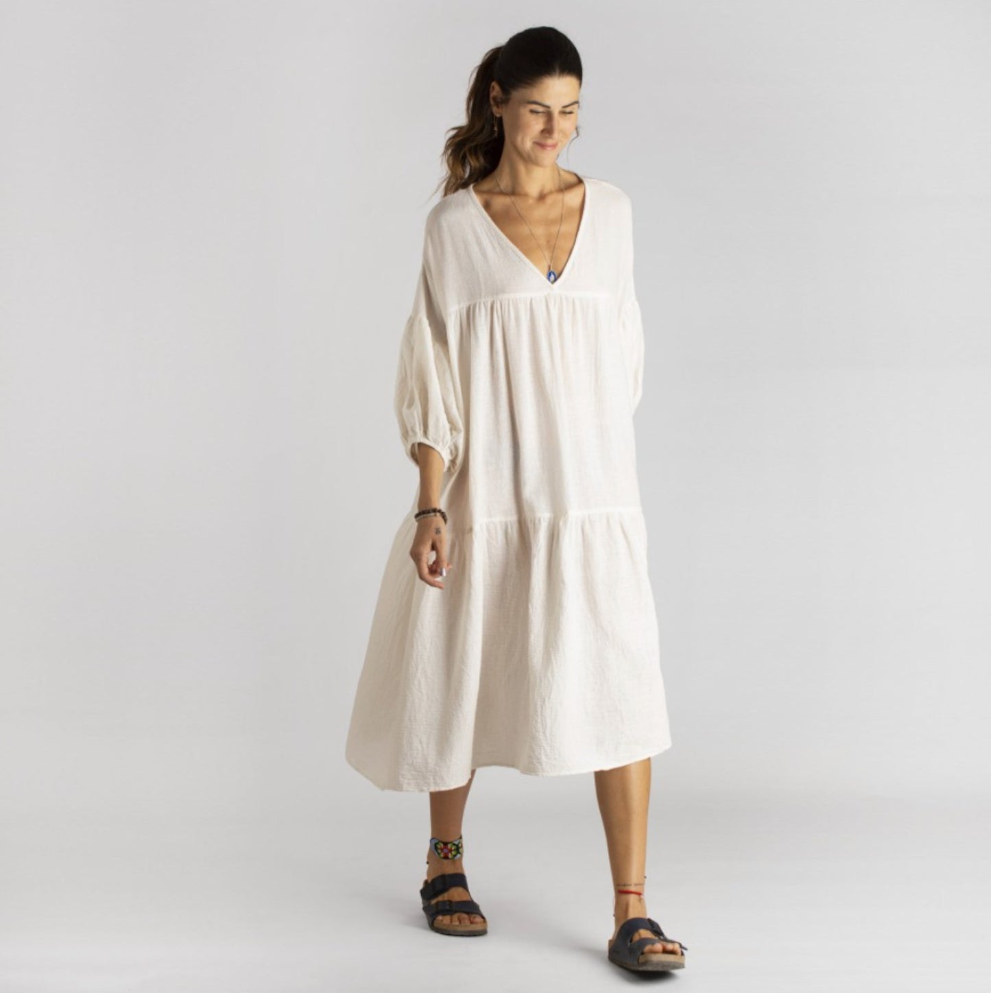 Sile Fully-Pleated Dress
