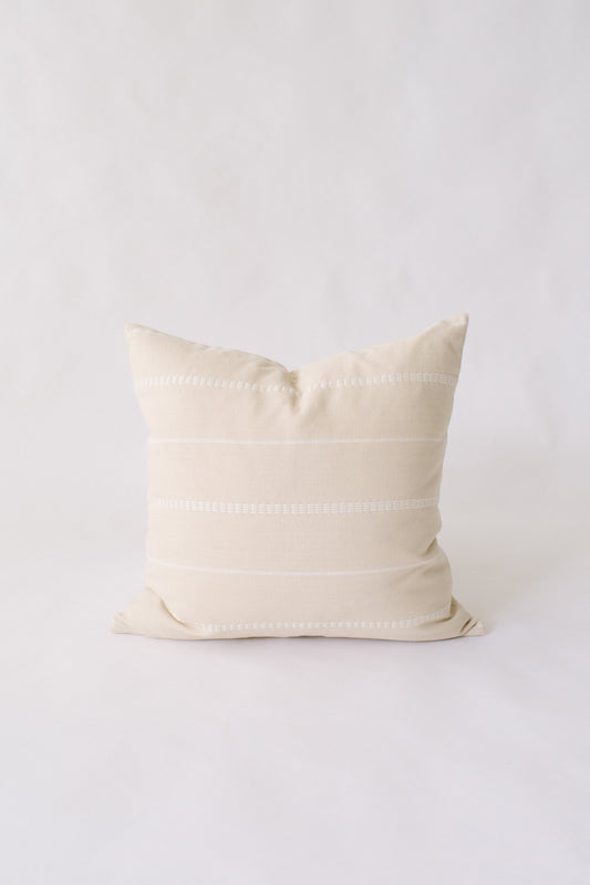 LOOM Imports Cream Brocade Pillow cover