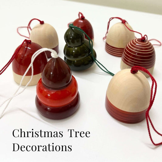 Christmas Tree Ornaments – Assorted Bells | Set of 8