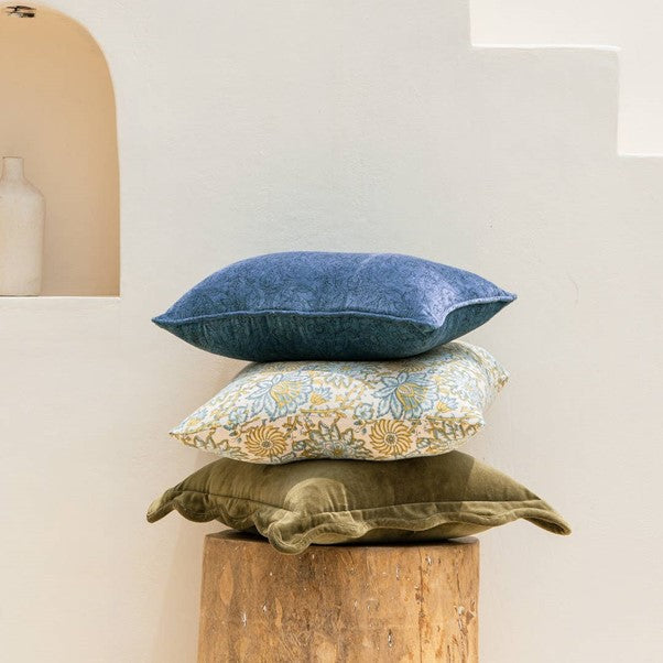 Moontide Velvet Pillow Cover