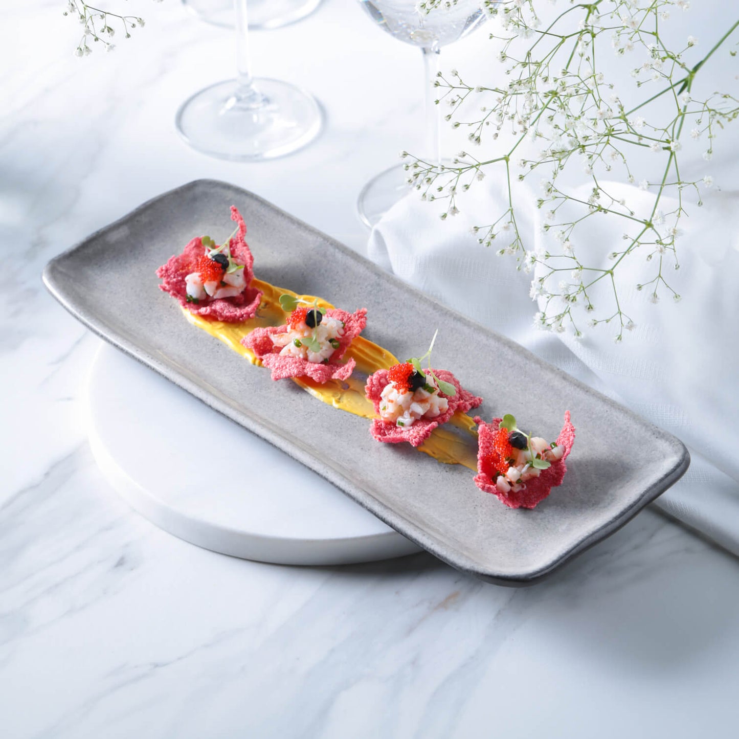 Rectangular Platter Medium Set of 4