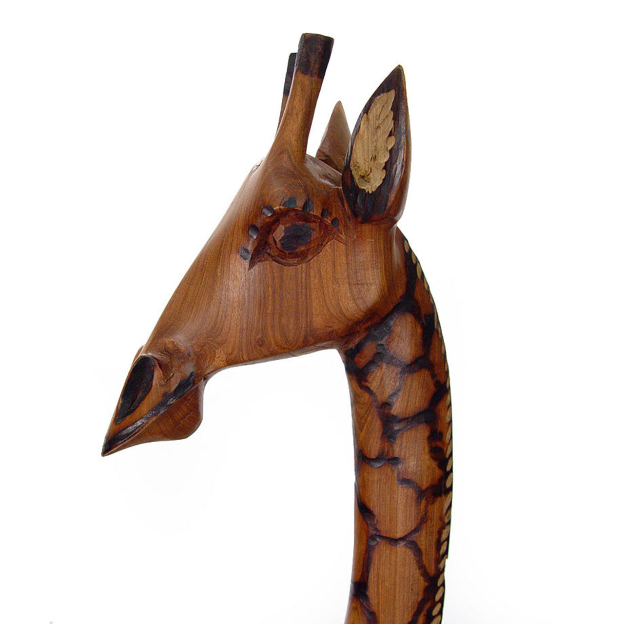 24" Olivewood Giraffe