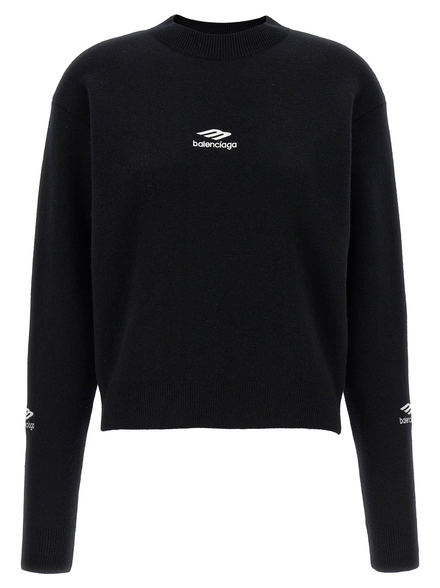 Balenciaga Women Logo Sweater