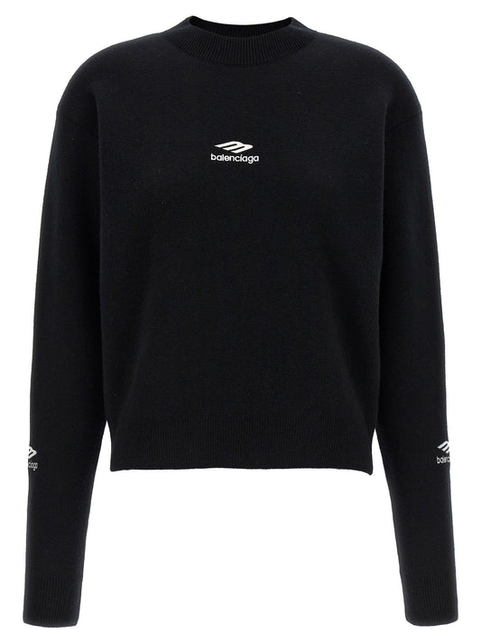 Balenciaga Women Logo Sweater