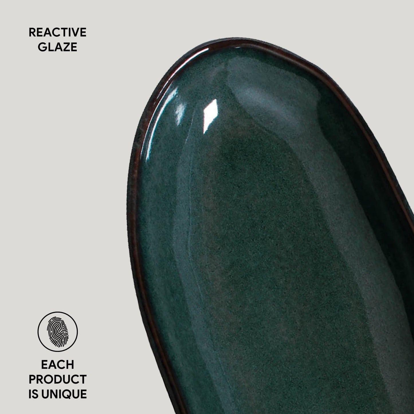 Deep Oval Platter Set of 4