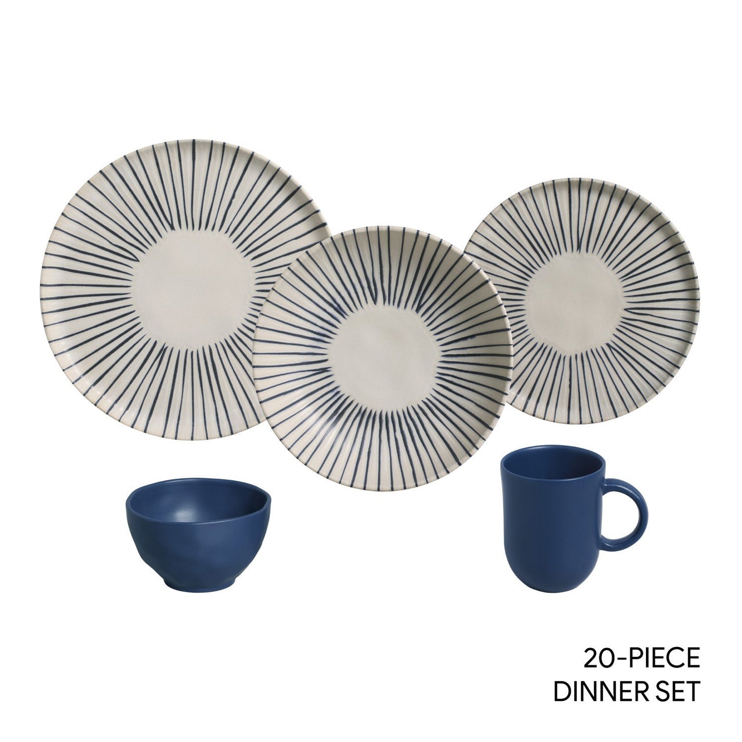 20 Pc. Dinnerware Set
