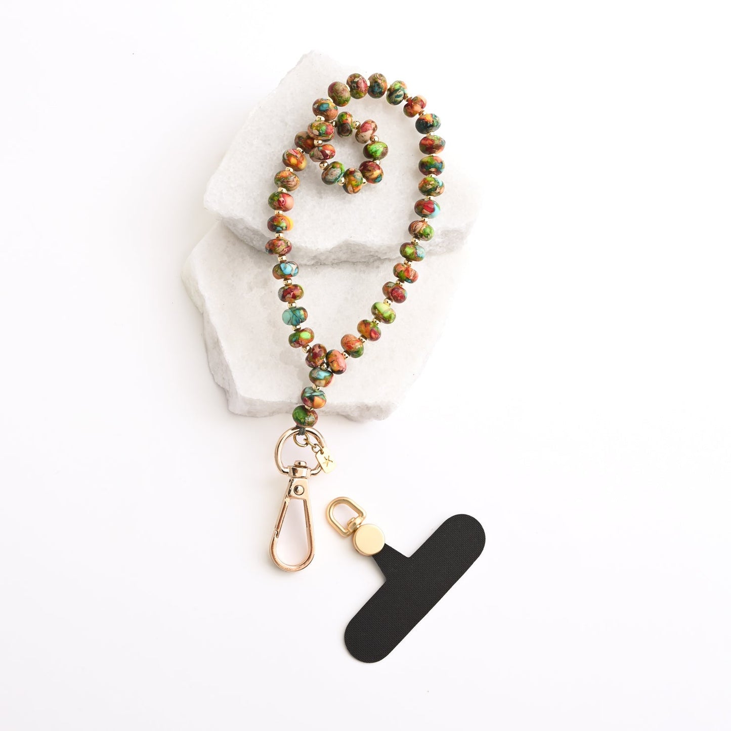 Sedona Emperor Stone Beaded Phone Wrist Strap