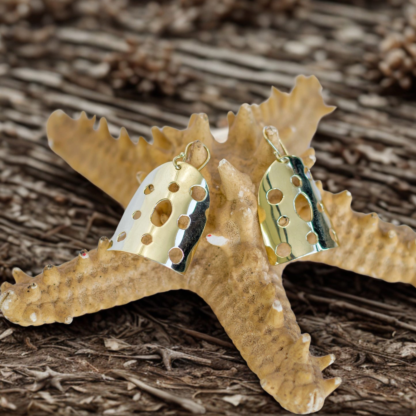 Golden Glow Earrings