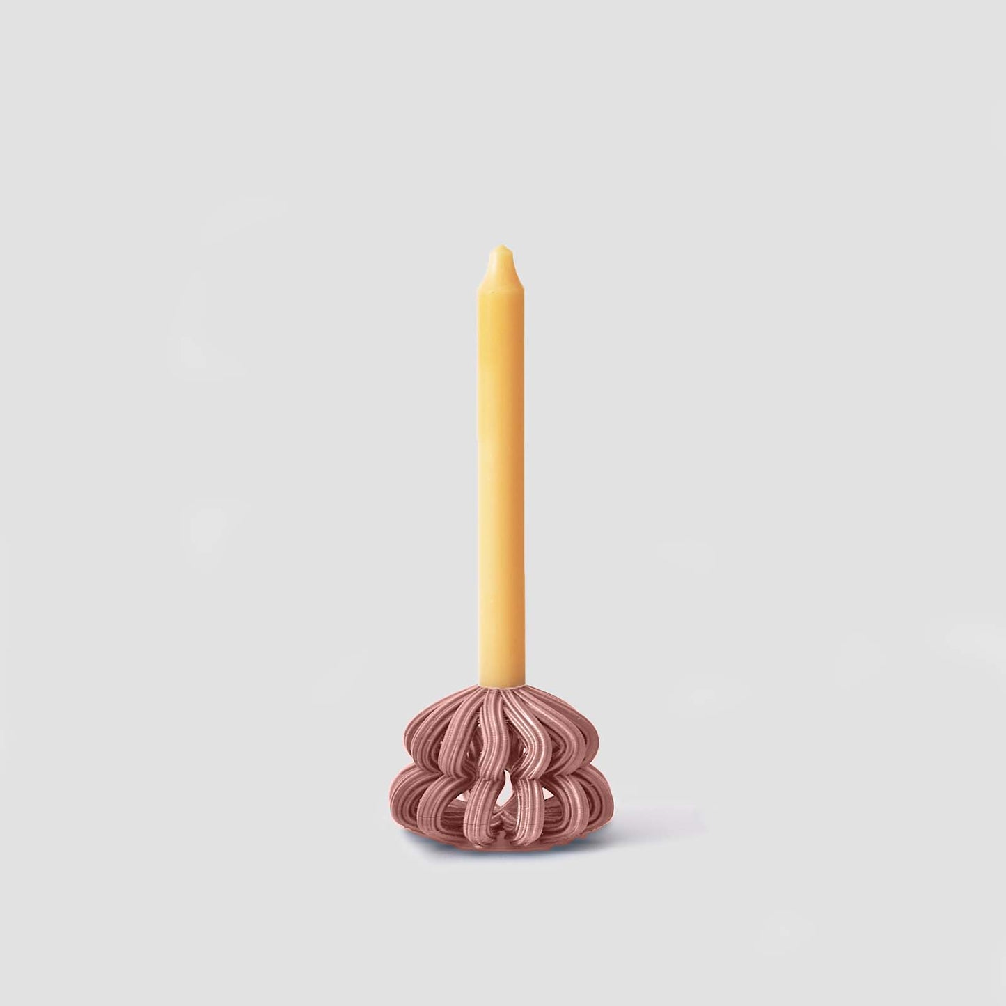 Frosting Loop Candle Holder