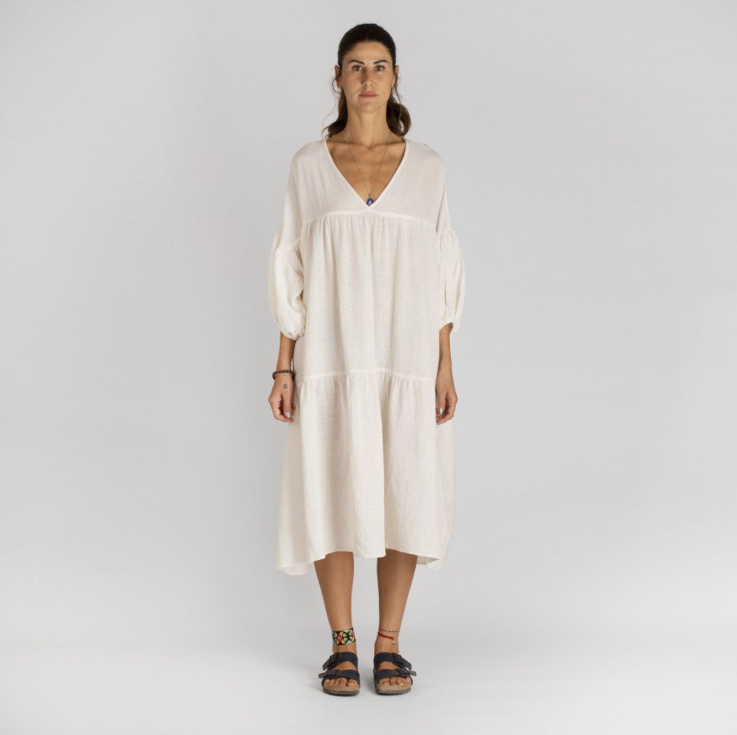Sile Fully-Pleated Dress