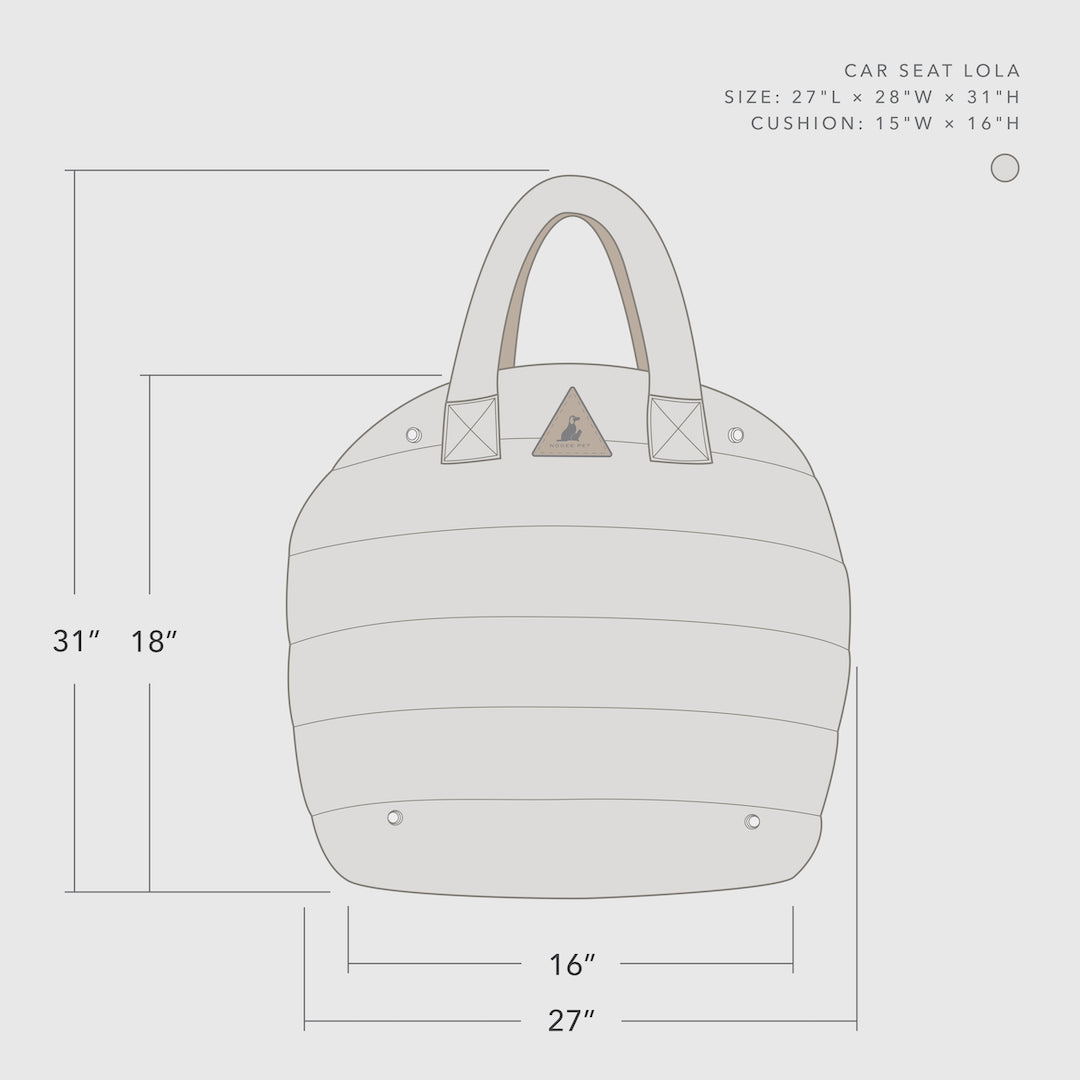 Nooee Pet Car Seat Lola