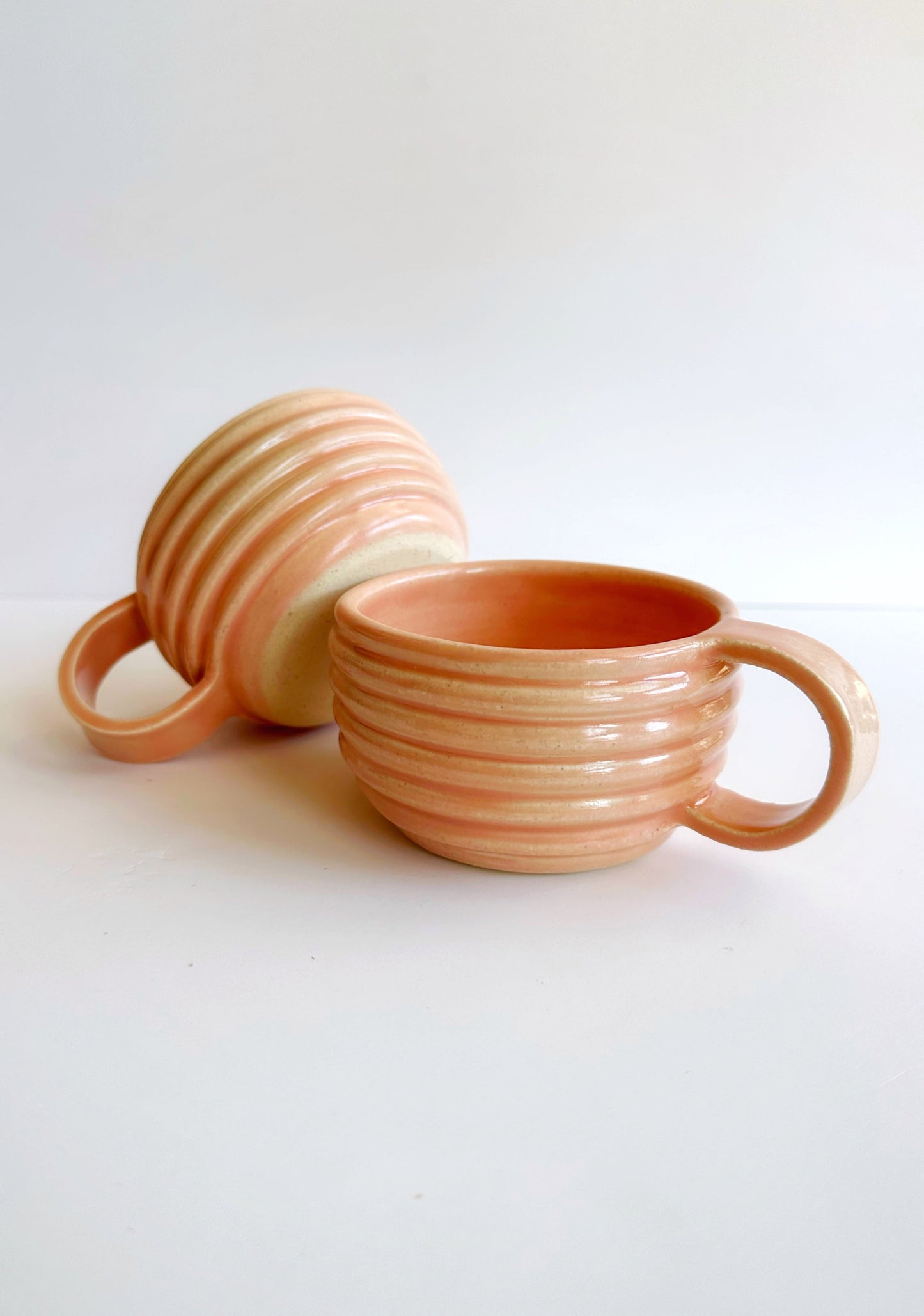 HUNNY CUP PEACH (set of two)