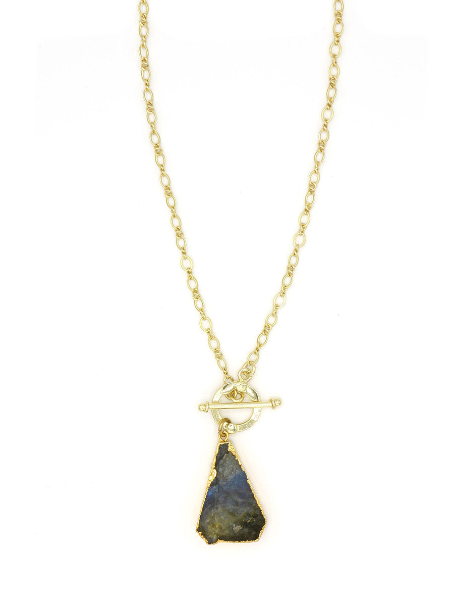 Simple Luxury Necklace - Labradorite