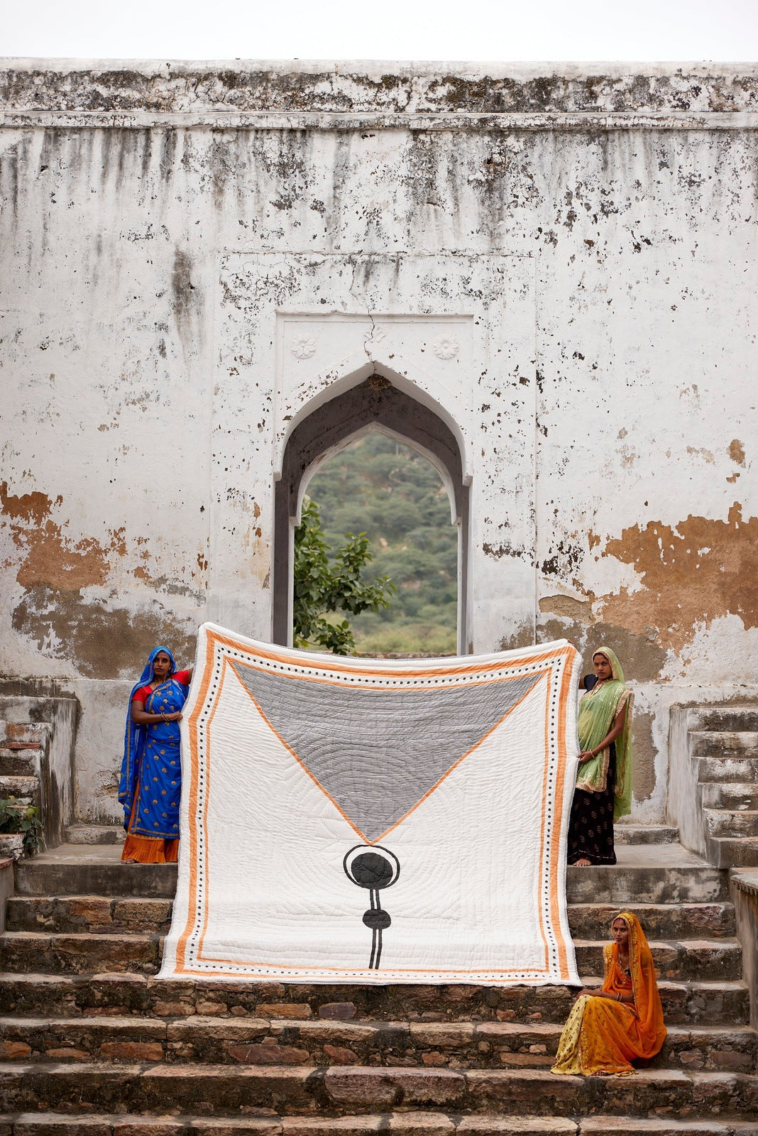 Bauhaus Quilt Reverse