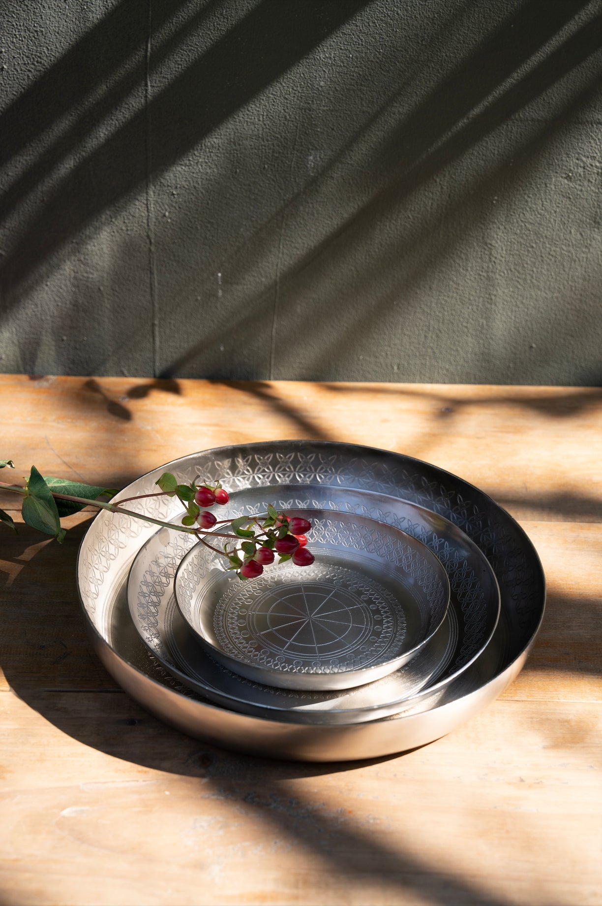 Mandala Trays Assorted - Set of 3