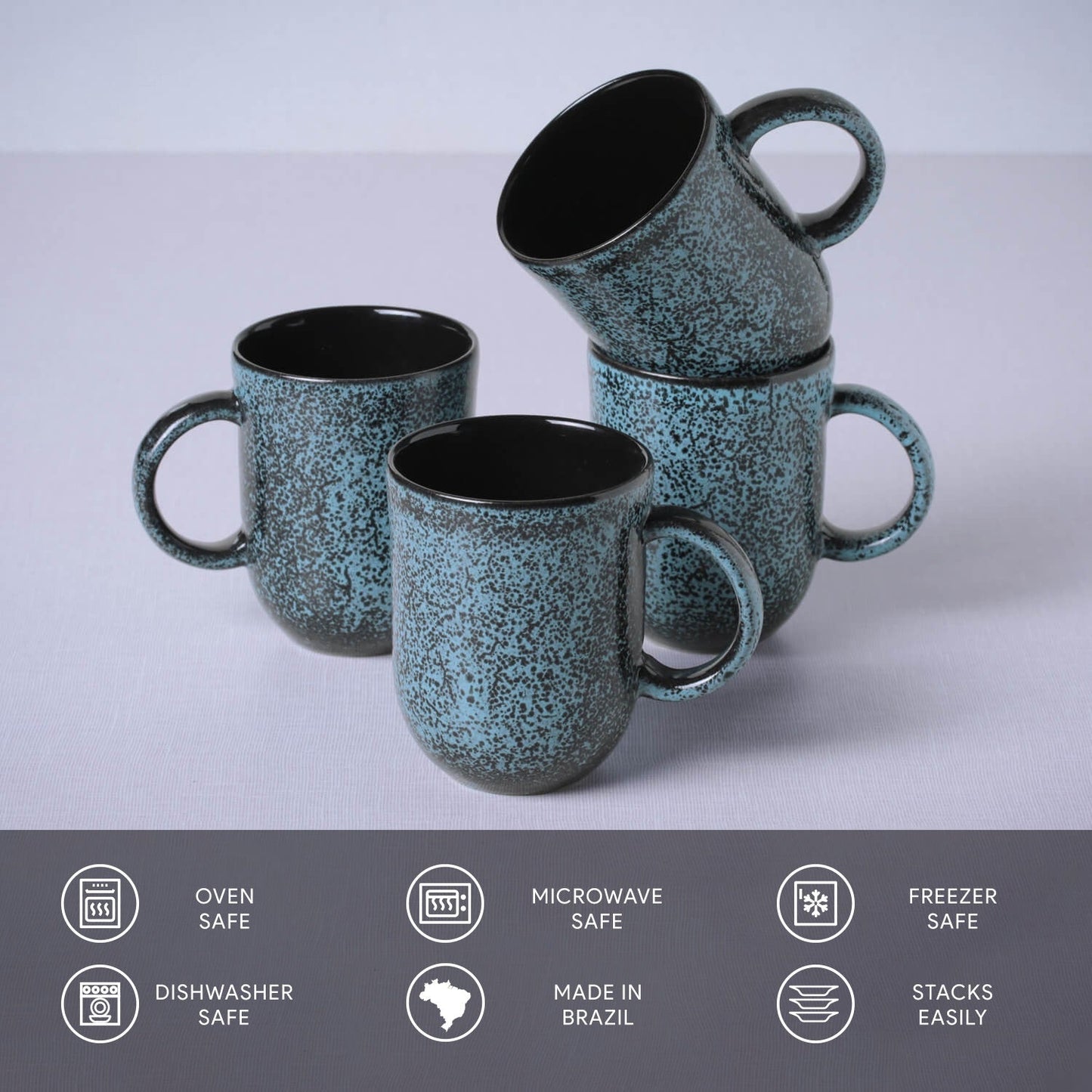 Coup Mug Set of 4
