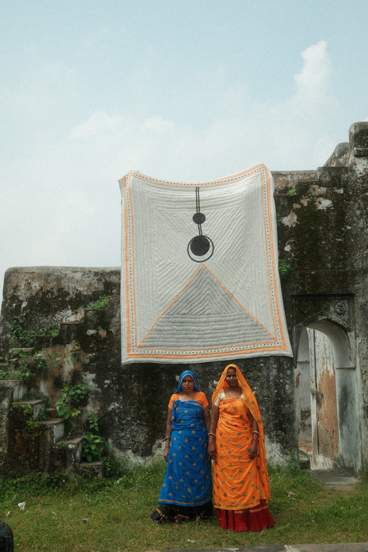 Bauhaus Quilt Reverse