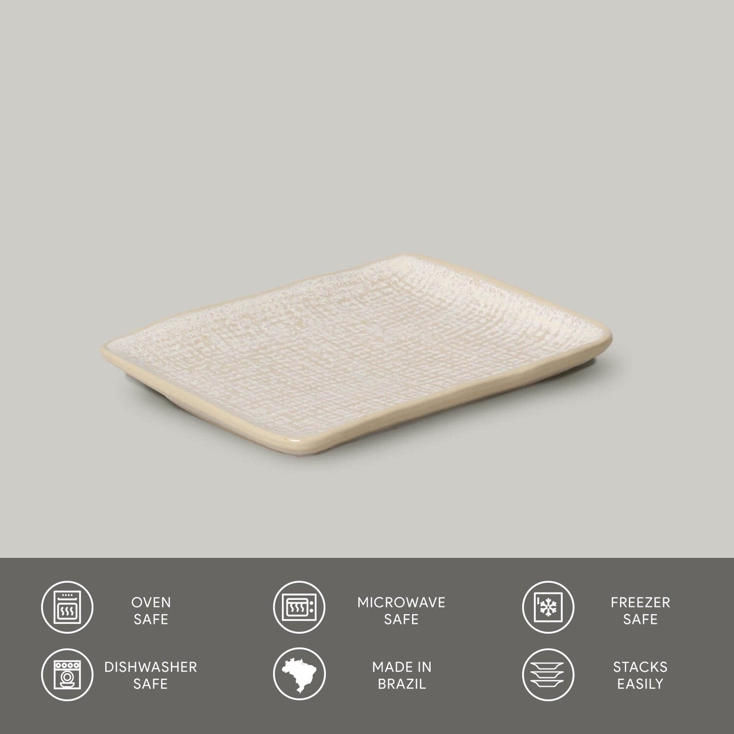 Rectangular Platter Juta Set of 4