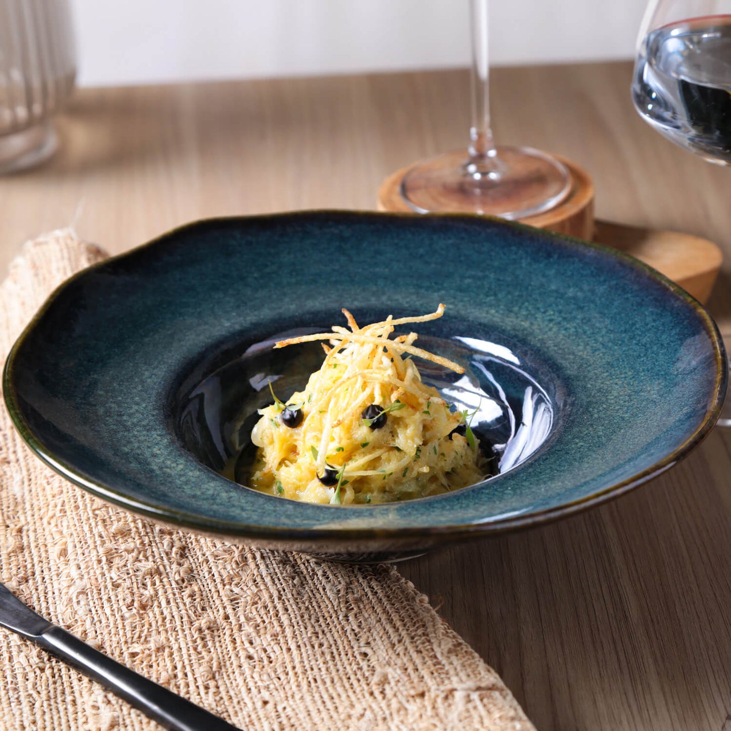 Deep Rim Plate Set of 4