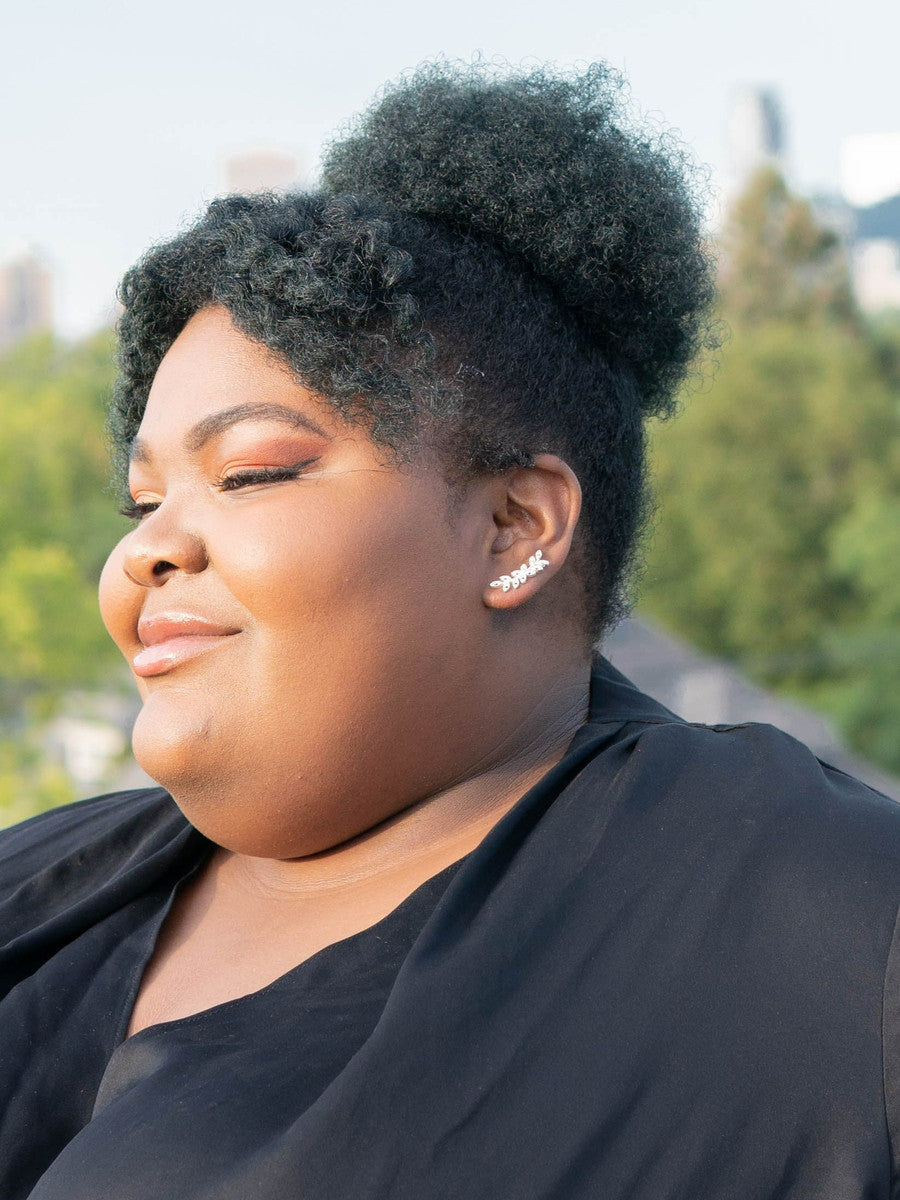 Dainty Branches Studs - Silver