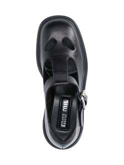 Miu Miu Women T-Bar' Derby Shoes