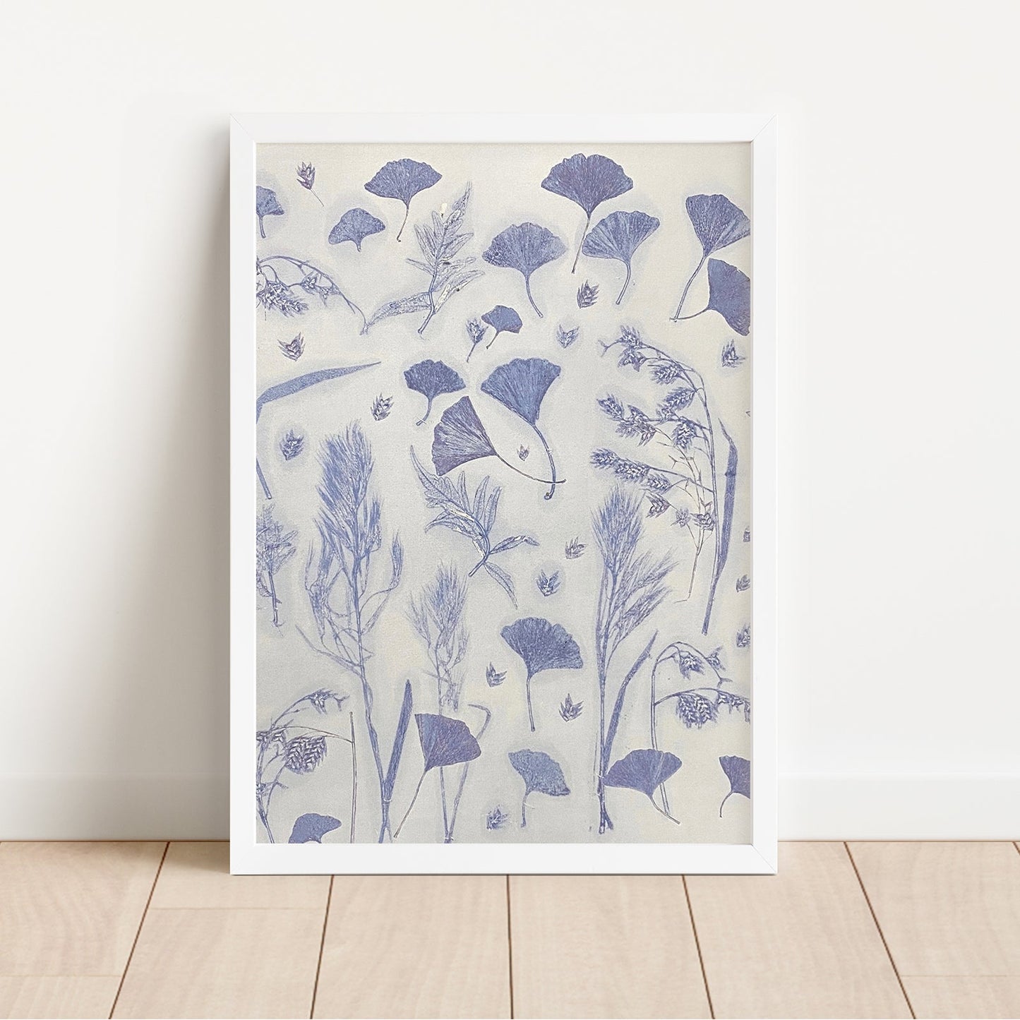 Pressed Flowers Small Framed Print