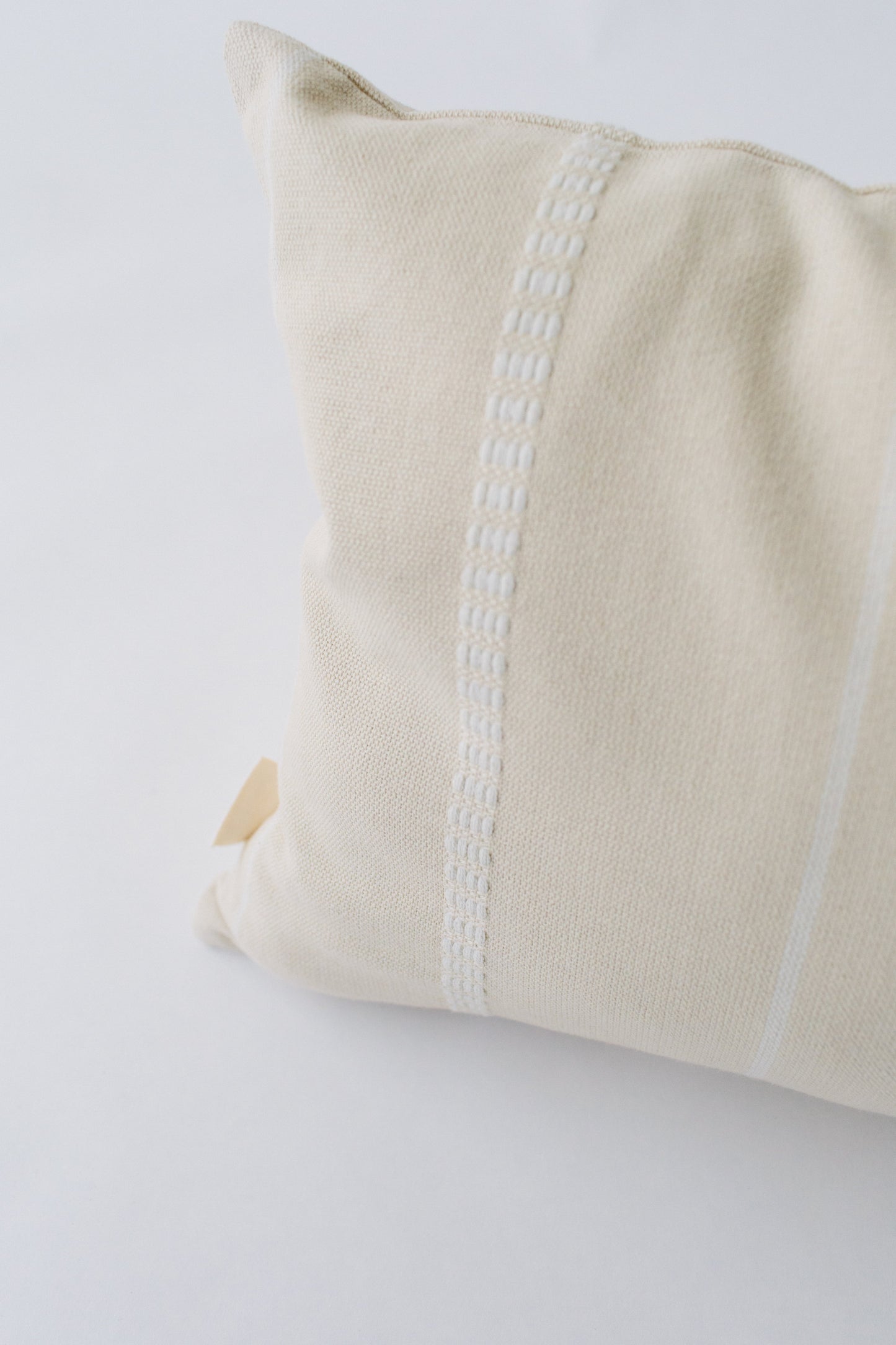 LOOM Imports Cream Brocade Lumbar Pillow cover