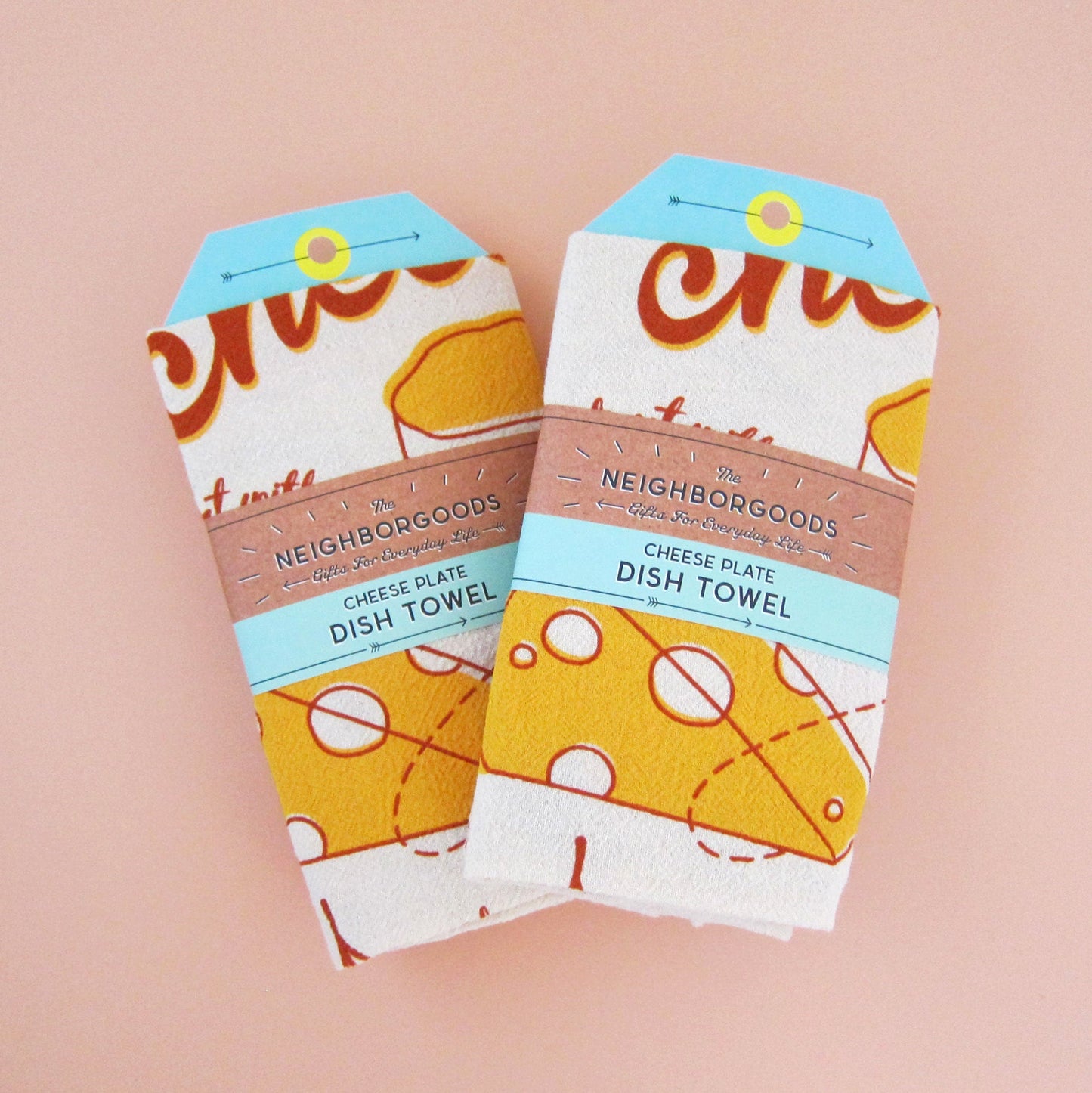 Cheese Plate Dish Towel