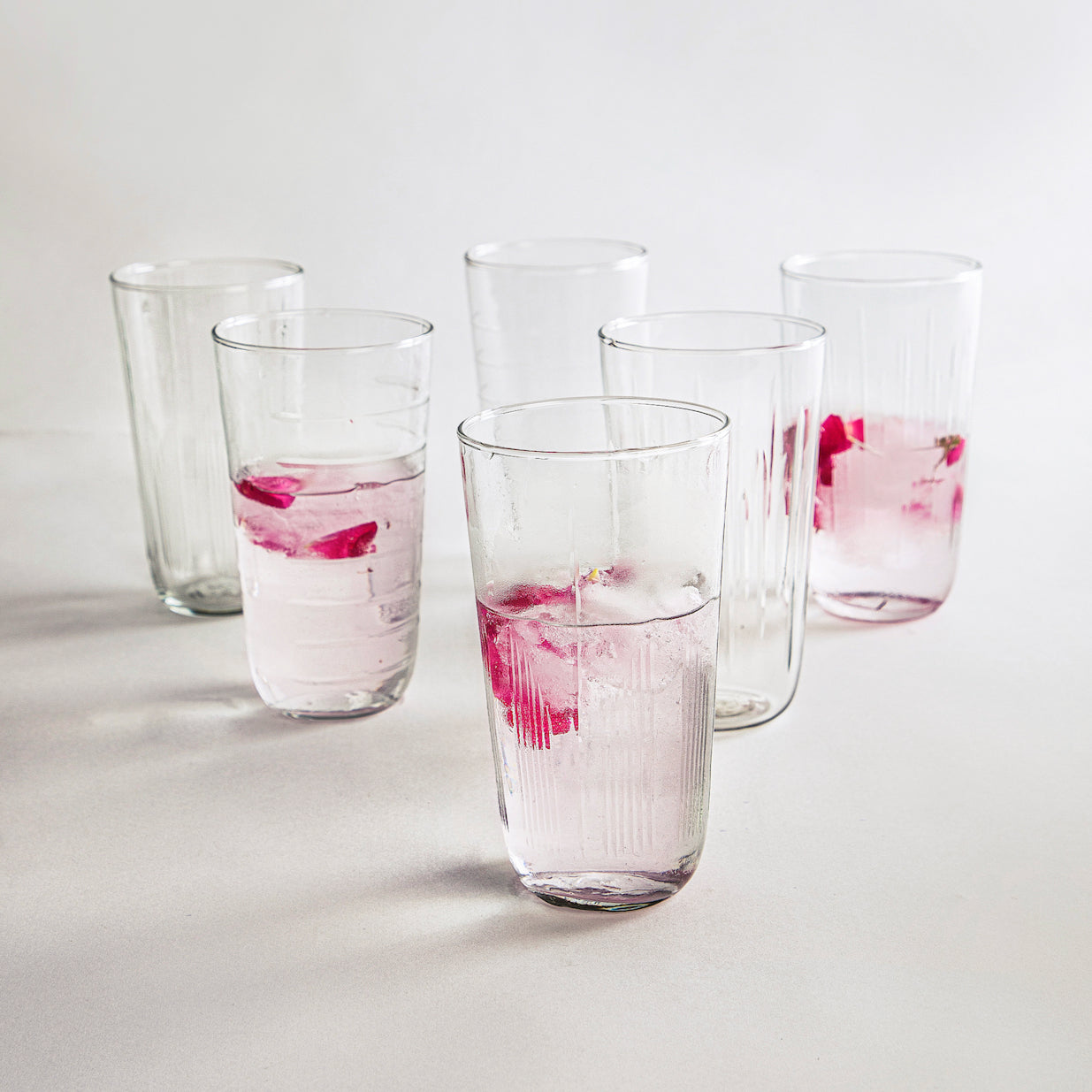 Hudson Tall Glasses - Set of 6