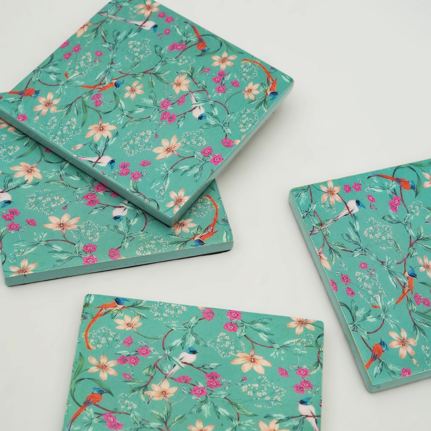 Aqua Flora Coasters