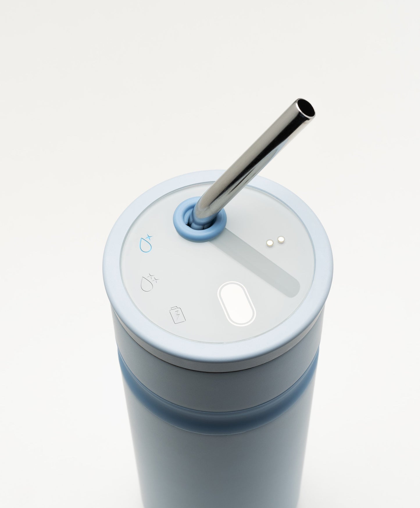 Uvio Self-Purifying Water Bottle - Polar Blue