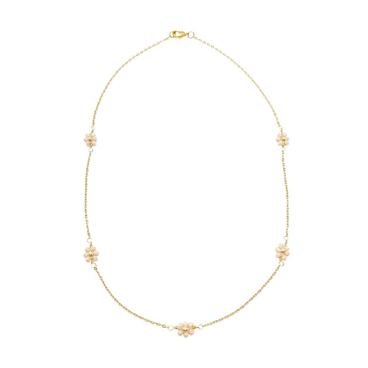 Daisy gold necklace