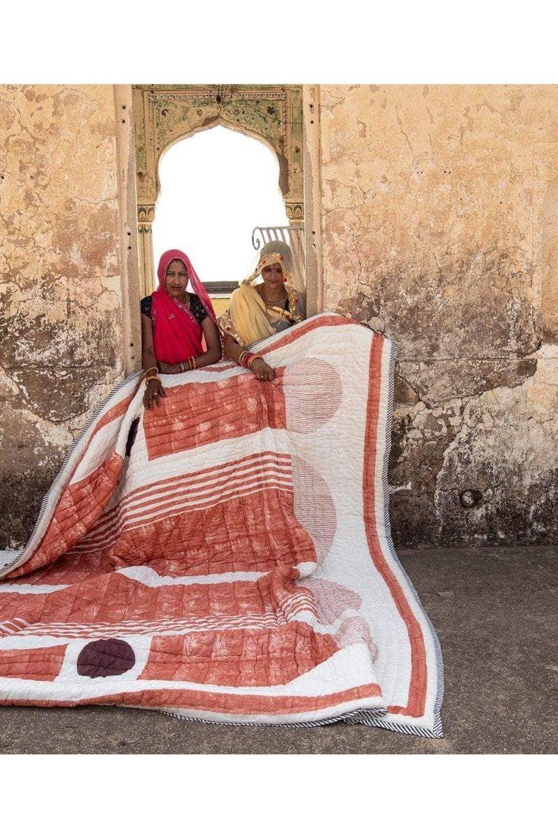 Bauhaus Quilt Reverse