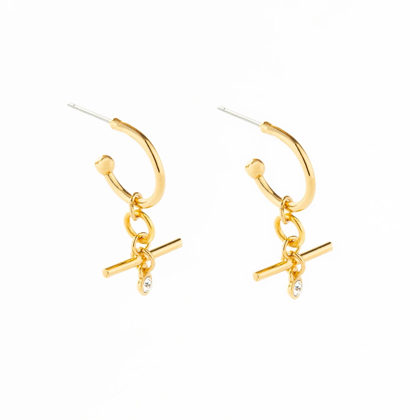 Wynne Crystal Bar Earrings