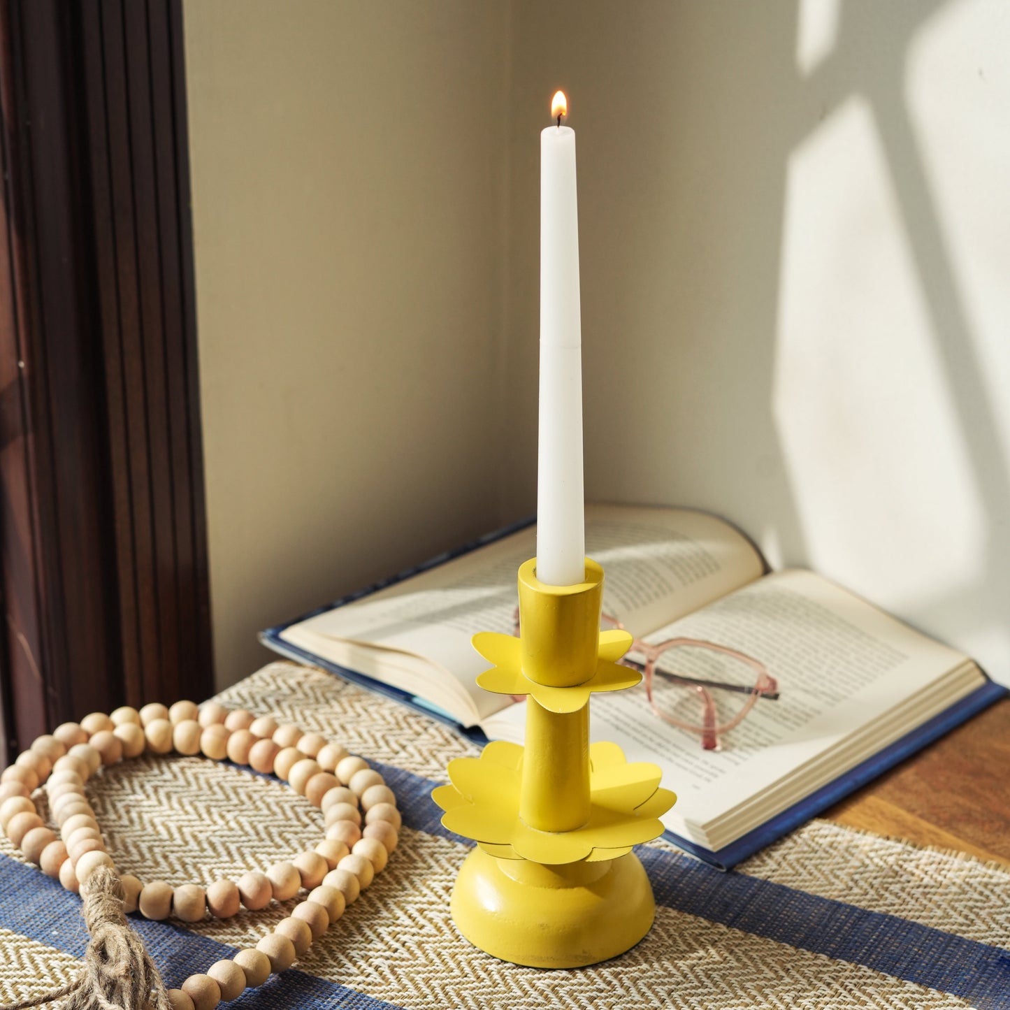 Sunny Tapered Candleholders