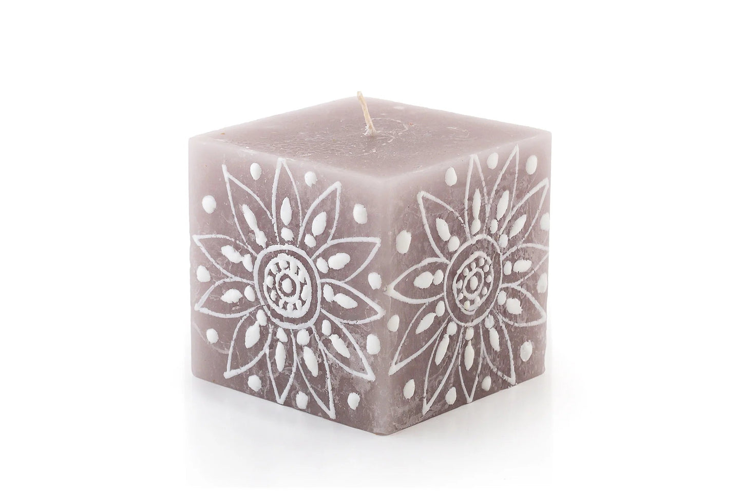 Henna Brown Painted Candles