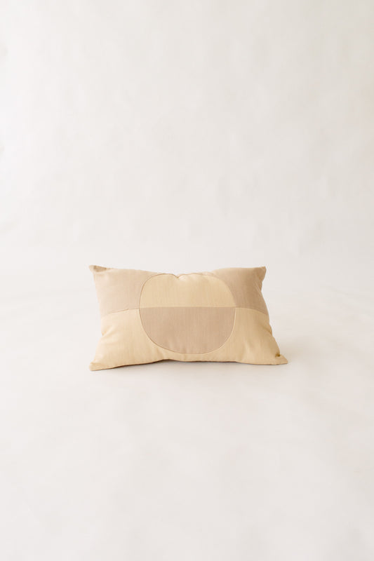 LOOM Imports Beige Stripe Moon Lumbar Pillow cover